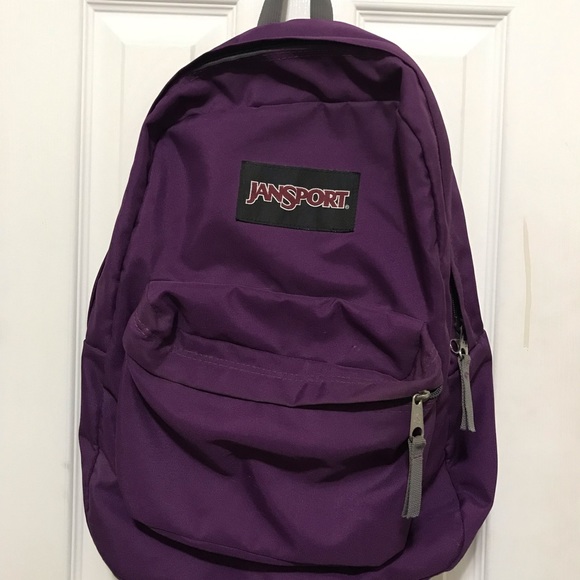 violet jansport backpack